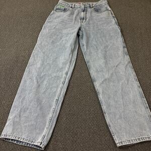 Empyre Jeans Size 10 Relax Light Blue High Rise Skater Vintage Grunge Carpenter